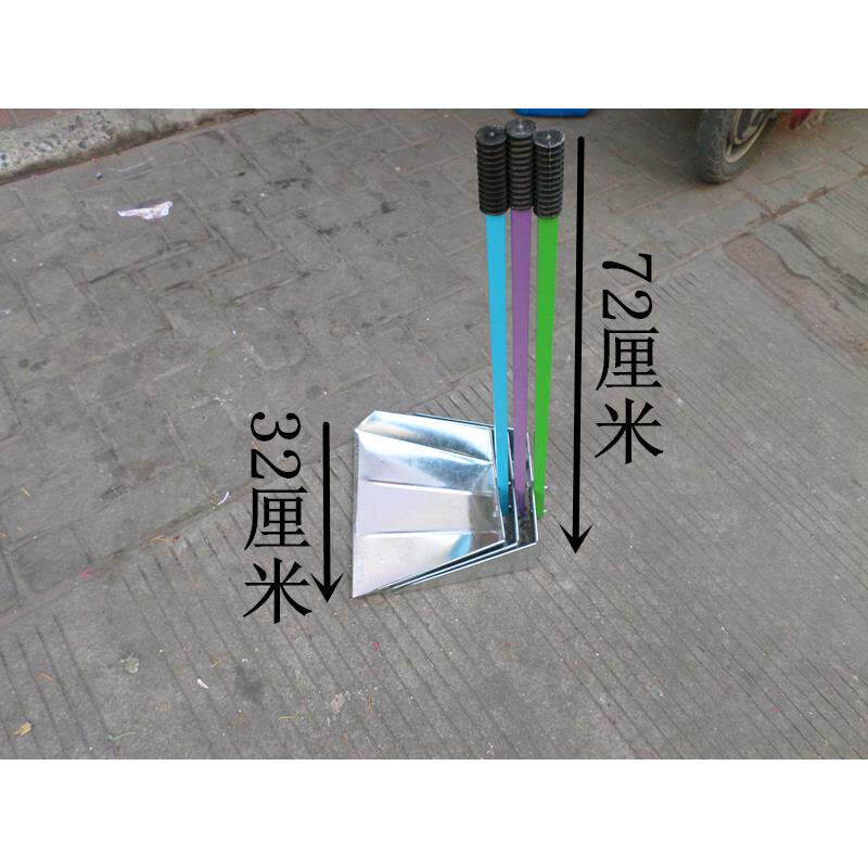 加厚大铁皮簸箕不锈钢粪箕畚箕垃圾铲畚斗两个起发，买一个