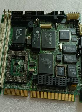 拆机 4865x86 SBC VerG9 ISA半长卡 工控主板 现货 实物图 议价