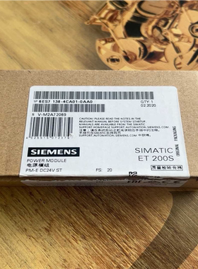 6ES7138-4CA01-0AA0拆封一台~议价