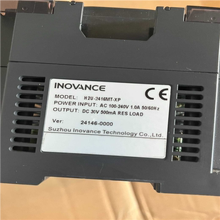 實物拍 H2U 議價 功能完好 匯川拆機PLC 2416MT