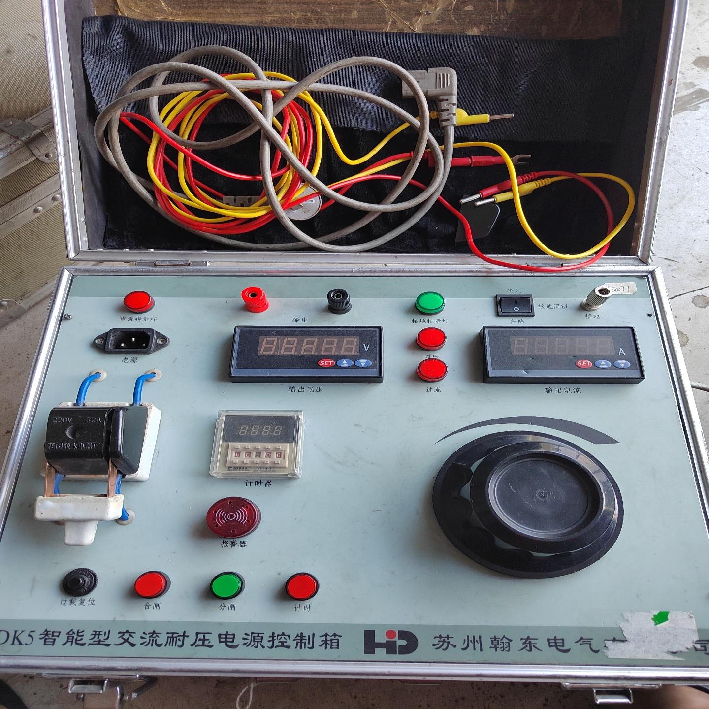 DK5智能型交流耐压电源控制箱，苏州翰东电气，实物如图，只会(崽