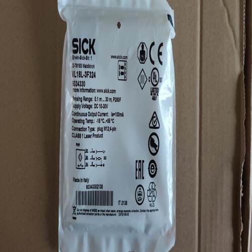 议~原装正品 SICK 6034330 VL18L-3F324
