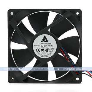 真全新 新款台达DELTA AFB1212L 12025 0.21A 12CM双滚珠散热风扇