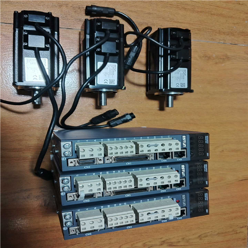 议~400w埃斯顿伺服电机PRONET-04AMG，电机EMJ-