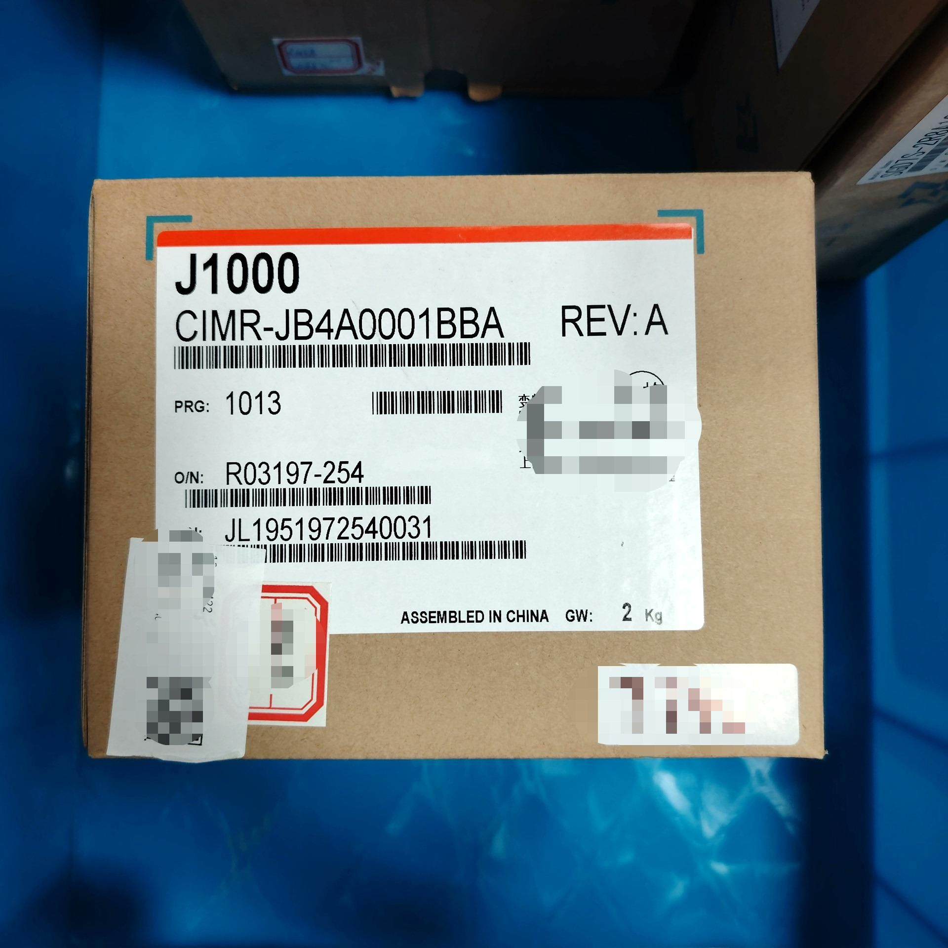 【顺庆】安川J1000驱动器 CIMR-JB4A0001BBA 全新【议价】