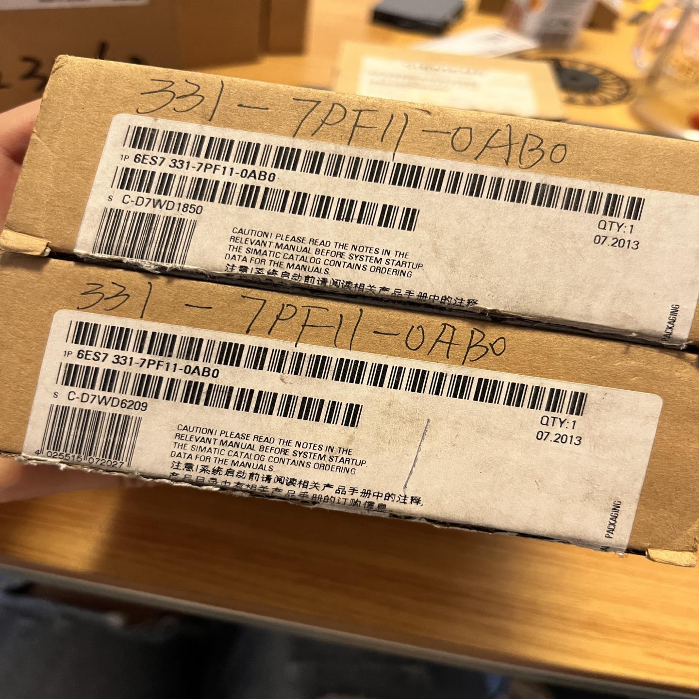 议~模拟量输入模块6ES7 331-7PF11-0AB0