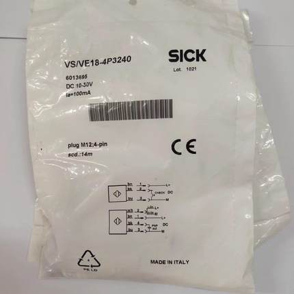 SICK 全新原装正品光电开关 VSVE18-4P3240