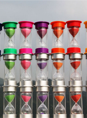 塑料餐厅沙漏1/2/3/4/5/6/7/8/10/12/18/20/25/27/35/40分计时器