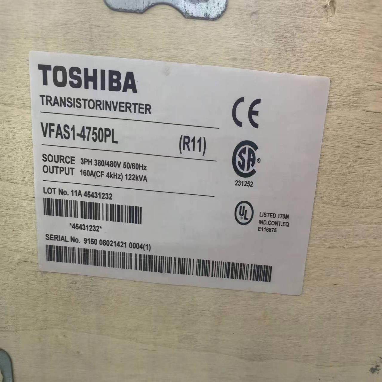 【顺庆】东芝变频器VFAS1-4750PL便宜卖【议价】