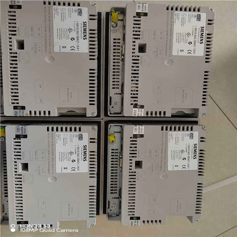 西门子触摸屏TP177B   642-0BA01  成色如【南风商行】