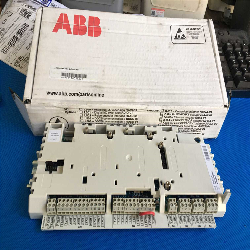 RDCU-12C-02C回收全新的ABB变频器800系列IO信号cpu板控制板主板~