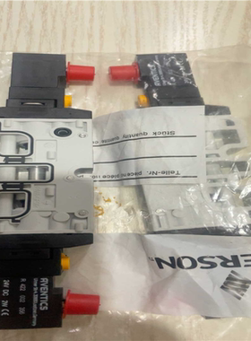 0820060771 AVENTICS安沃驰 电磁阀2个 原(崽崽配件）