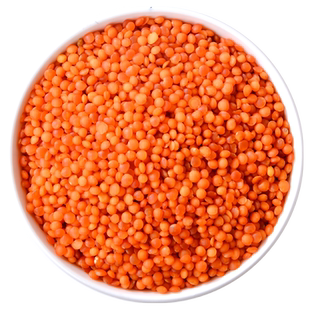 新鲜红扁豆五谷杂粮土耳其干货煮粥蒸饭番茄豆马粟兵豆红小扁豆子