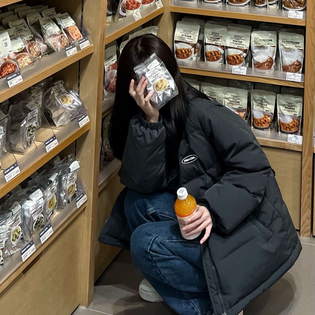 2025韩国东大门原版面包服女立领小个子短款羽绒棉服秋冬棉衣
