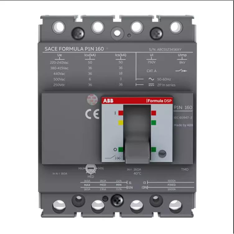 ABB塑壳断6路器XT1C10TM1D2-450FF3P10152522SDA06ACE73932R1