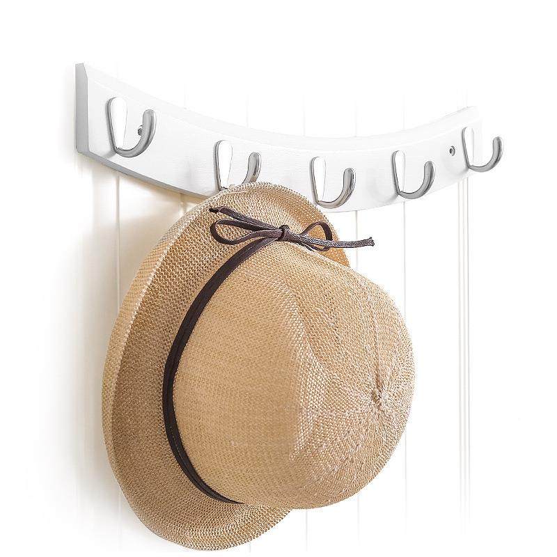 挂钩壁挂衣无品牌/墙帽钩后服挂衣门衣钩创意卧室墙上挂衣架竹木