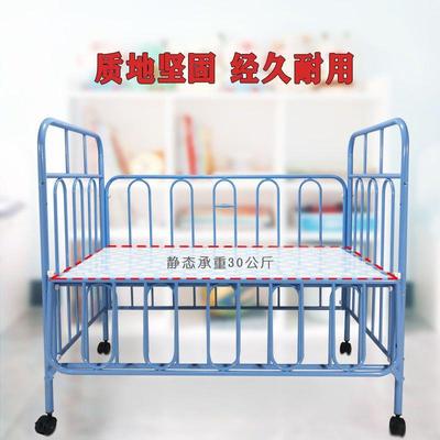婴儿床铁床多功能宝小动宝铁艺NSB床带蚊帐可床移拼接大床刚出生