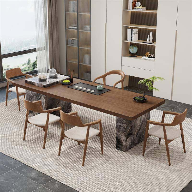 实木茶现桌代约简大客厅家用茶台办公室VYO洽谈板泡茶桌茶台一整,商业/办公家具,茶台/茶桌,淘宝优惠券,粉丝福利购,淘宝优惠卷