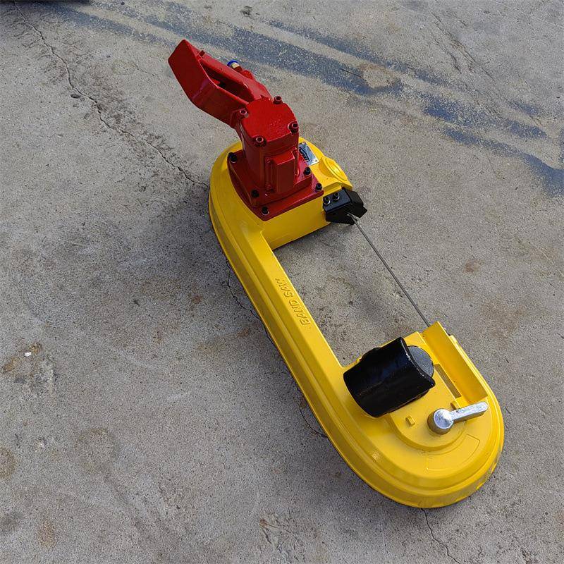 风动带条钢轨切割机矿F用切断线锯条锯DJ200气GRC动锯轨机矿用轨