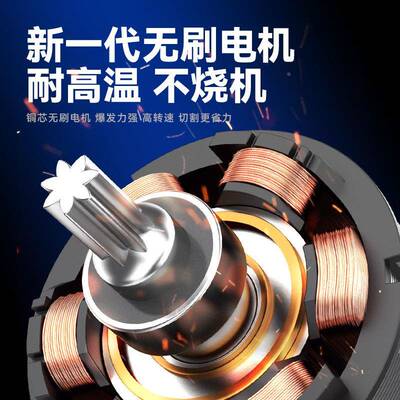 人民电器锂电角磨机电动手磨机切无线61270轮割机充电打磨机手砂