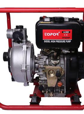 0台普牌TPLCE2HP管单级柴油单水泵机组吸式道高扬程柴油水泵机组