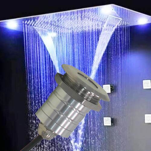 不锈钢IP防水RGB天幕淋浴灯F103雨淋R灯GB船用尾围水氛灯
