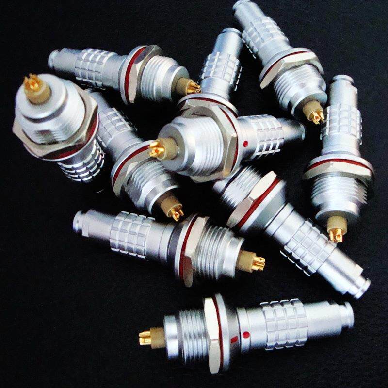 1K防水连接器M16圆形航度空插头23445681HIC0116芯欧雷默头