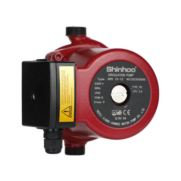 新沪GPD保15-泵12水泵小型压泵热水循环厂OYU家热销品质增障