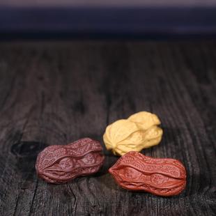 精品全手工早生贵子茶盘雕塑 厂家直供宜兴紫砂茶宠摆件茶玩