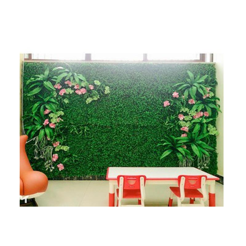 仿真植物墙背景形象门头广告牌绿植形象墙草坪装饰店铺软装花墙