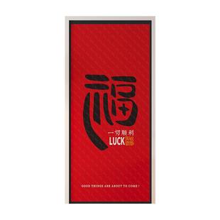 冬季绒布加厚门帘卡通保暖防风挡风门帘室内室外加厚家用隔断帘子