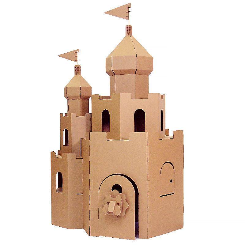 儿童城堡玩具屋幼儿园宝宝纸箱公主室内游戏帐篷女孩瓦楞纸纸壳房,玩具/童车/益智/积木/模型,建筑/DIY小屋/拼装模型,淘宝优惠券,粉丝福利购,淘宝优惠卷