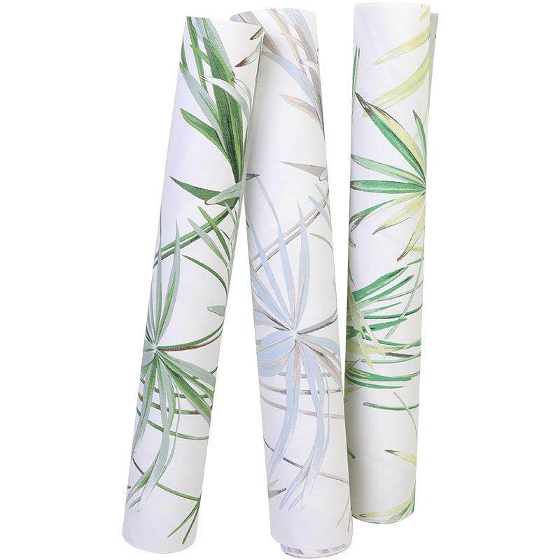 北欧风格壁纸东南亚热带雨林绿色植物无纺布客厅卧室房间背景墙纸,家装主材,其它材质类墙纸,淘宝优惠券,粉丝福利购,淘宝优惠卷