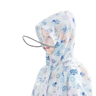 儿童雨衣2025新款 速干 男童女宝宝小童幼儿园小学生雨披薄款