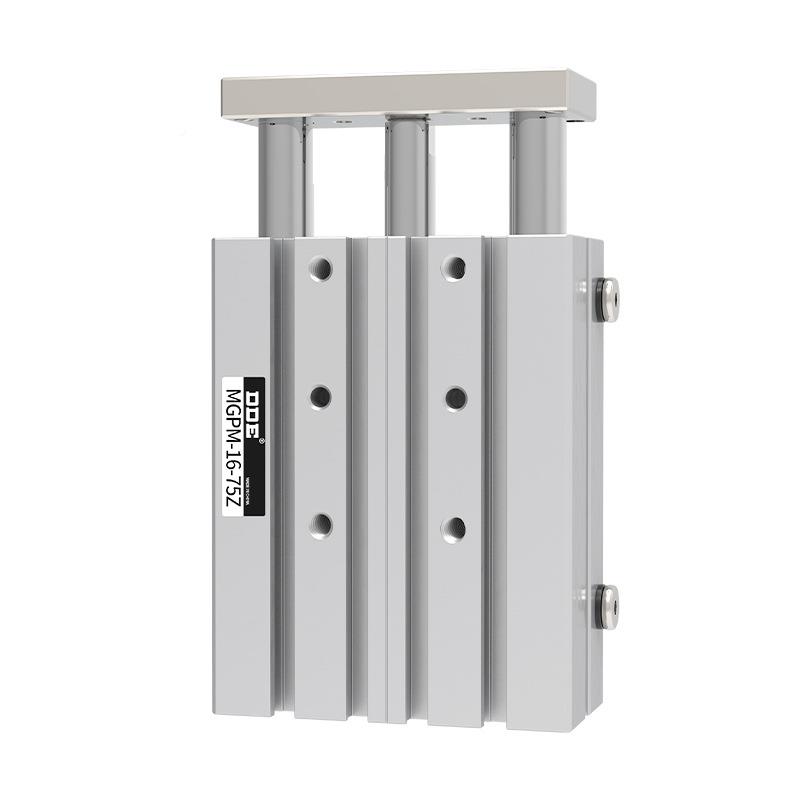 MGPM三轴三杆气缸带导6大推力/大德杆12X1X20X25/32/0/450-30X75X