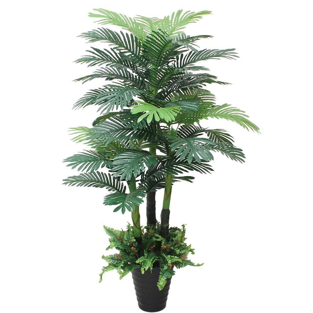 散尾葵植物客厅大型盆栽摆件装饰假绿植防真盆景假花落地葵树