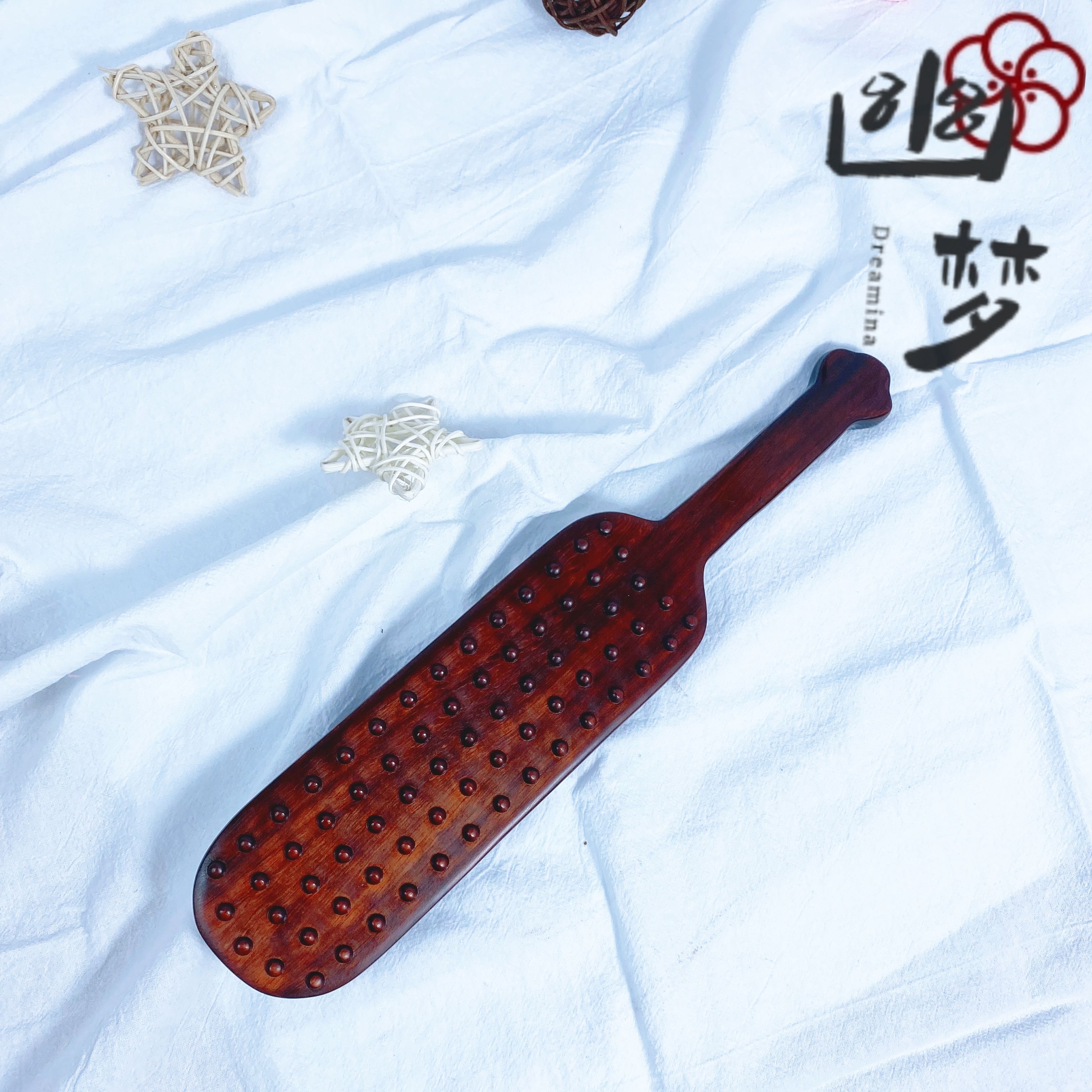 幽梦原创SP专用紫光檀夺命钉子拍小叶紫檀钉子拍刮痧拍实践工具拍