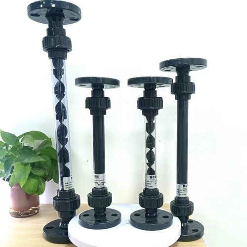 明/灰色静态管道混合器