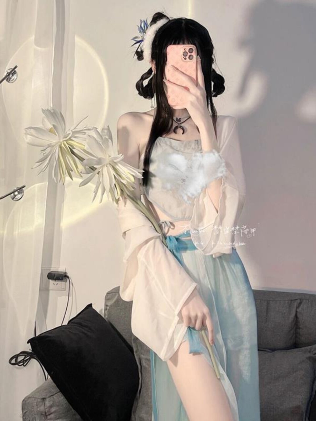 情感趣味西服服装汉代古风性感古睡衣皇妃古装床上睡衣贴身心情