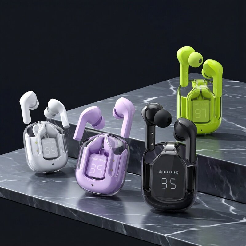 i3真无线降噪蓝牙耳机 入耳式高音质高颜值 适用苹果安卓全通用