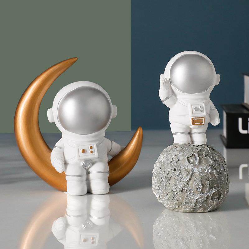 创意宇航员太空人模型摆件家居客厅房间酒柜装饰品北欧小摆设礼物,家居饰品,装饰摆件,淘宝优惠券,粉丝福利购,淘宝优惠卷