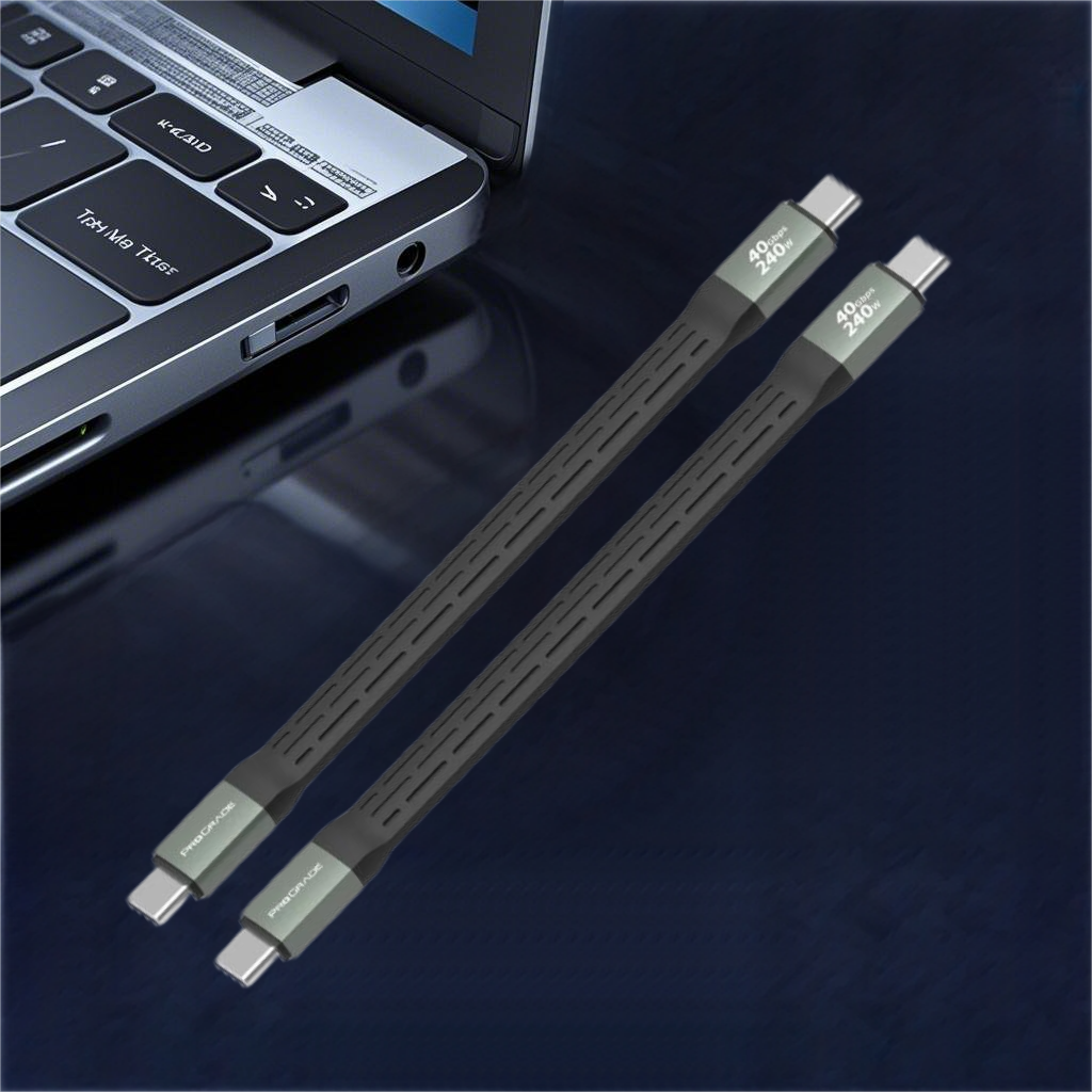 铂格瑞 USB4.0 全功能数据线 兼容雷电4/3双Type-C