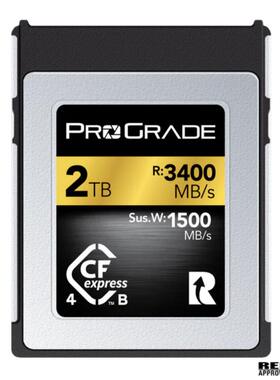 新品 CFeB卡4.0 铂格瑞ProGrade  2TB CFexpress TypeB卡3400mb/s