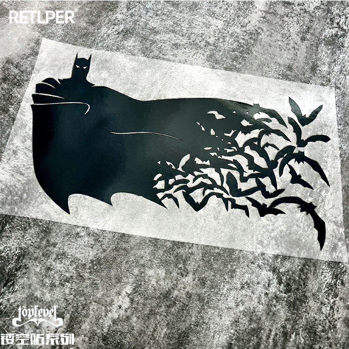 贴纸车身贴镂空笔记本行李箱车贴