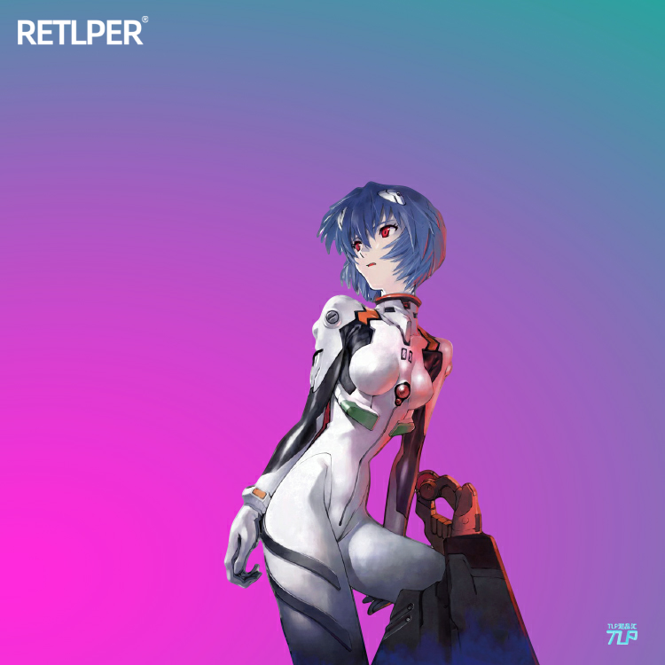 tlp反光车贴eva新世纪福音绫波丽