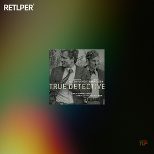 TLP反光车贴 DETECTIVE黄衣之王马修麦康纳电影贴纸 真探美剧TRUE