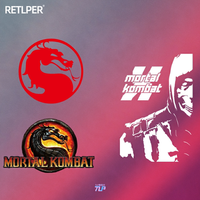 tlp真人快打游戏标志套贴