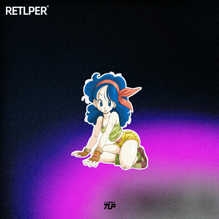 tlp反光车贴七龙珠武道会人格