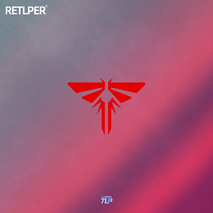 TLP镂空车贴 最后生还者美国末日The Last of Us火萤标志游戏贴纸