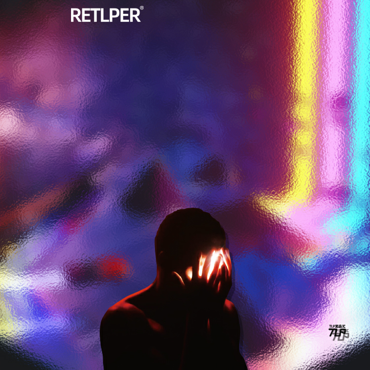 TLP反光贴纸心情切片系列发光